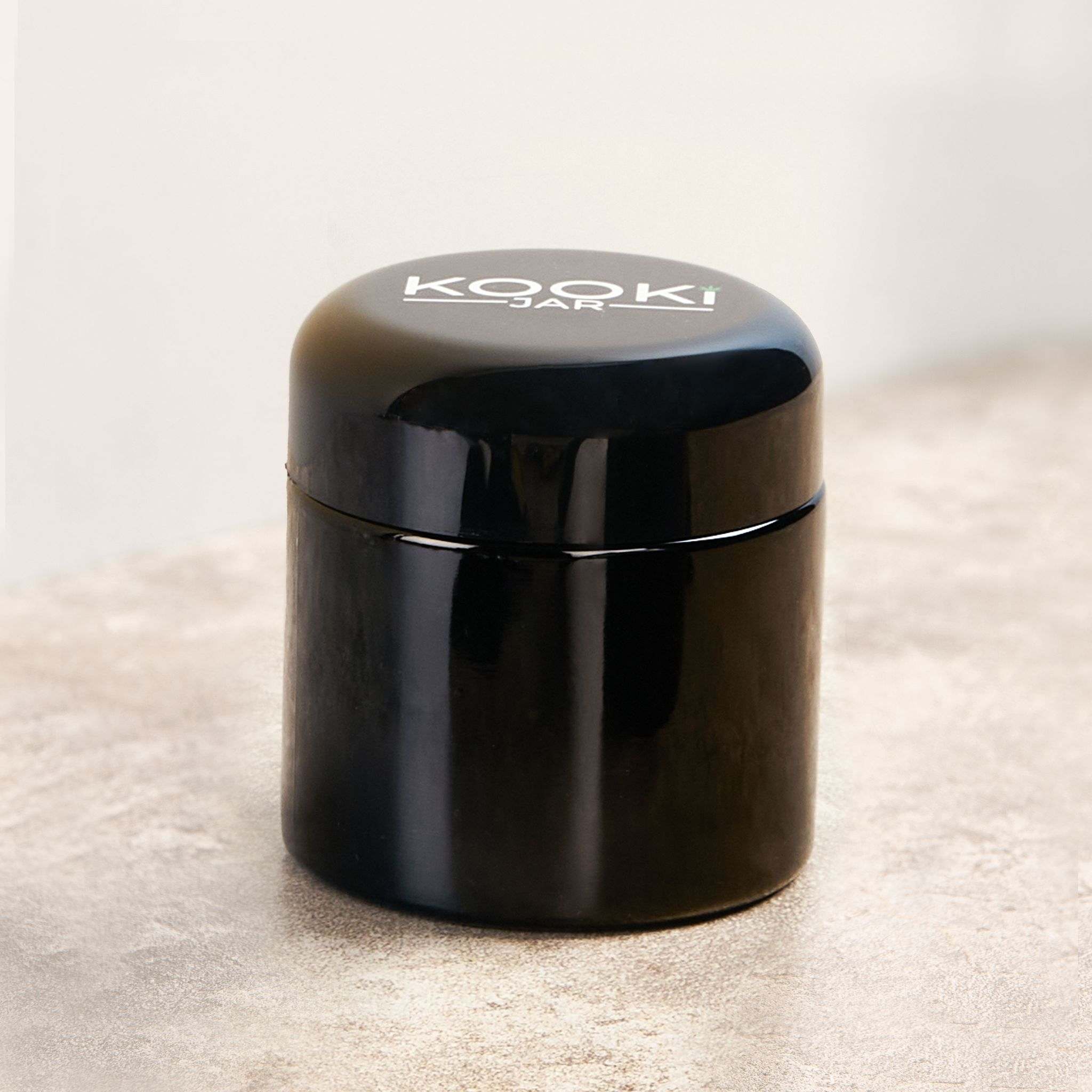 KookiJar Blackout | 1/4 oz. UV Glass Jar